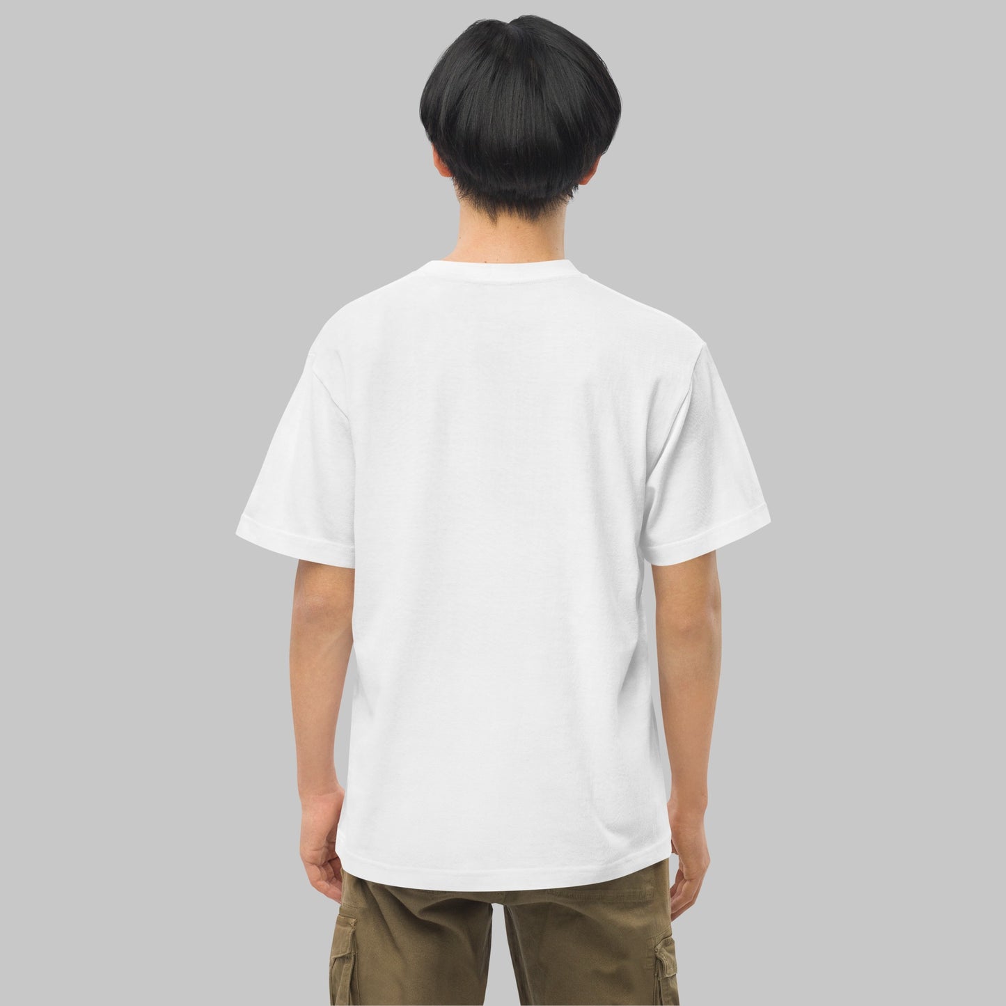 《半袖》Flower Series [02] - 個性派幾何学プリントTシャツ